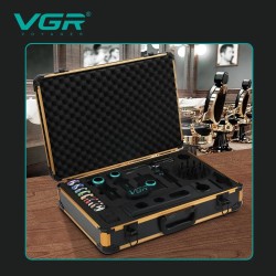 Επαγγελματικό σετ Barber 4 σε 1 με βάση φόρτισης VGR Stepless Pro Σε Βαλίτσα Επαγγελματικό σετ Barber 4 σε 1 με βάση φόρτισης VGR Stepless Pro Σε Βαλίτσα