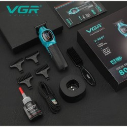 Επαγγελματική Επαναφορτιζόμενη Κουρευτική 8000RPM VGR V-886T