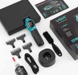 Επαγγελματική Επαναφορτιζόμενη Κουρευτική 8000RPM VGR V-886T