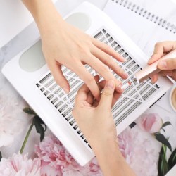 Επαγγελματικός Απορροφητήρας Μανικιούρ BQ858-8 80W White