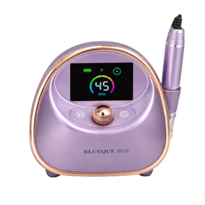 Επαναφορτιζόμενος Τροχός Νυχιών BLUEQUE BQ-118 45.000 RPM Purple