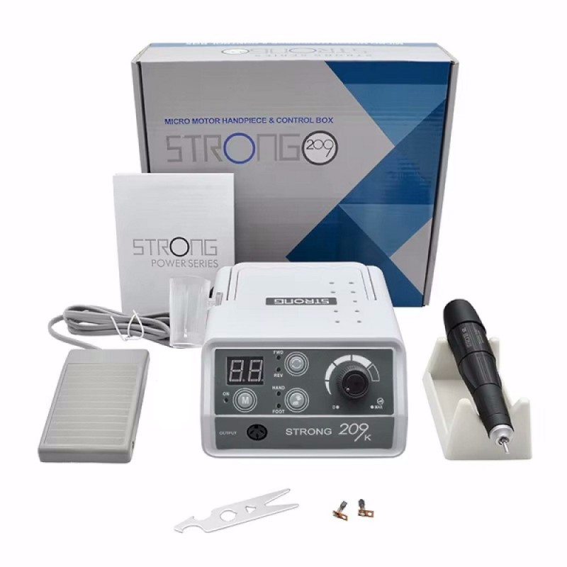 Επαγγελματικός Τροχός Νυχιών STRONG 209K  Μανικιούρ-Πεντικιούρ 45000rpm 65W