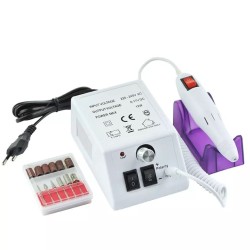 Ηλεκτρικός Τροχός Νυχιών Sina Μercedes 2000 10 Watt 15000 Rpm Λευκό