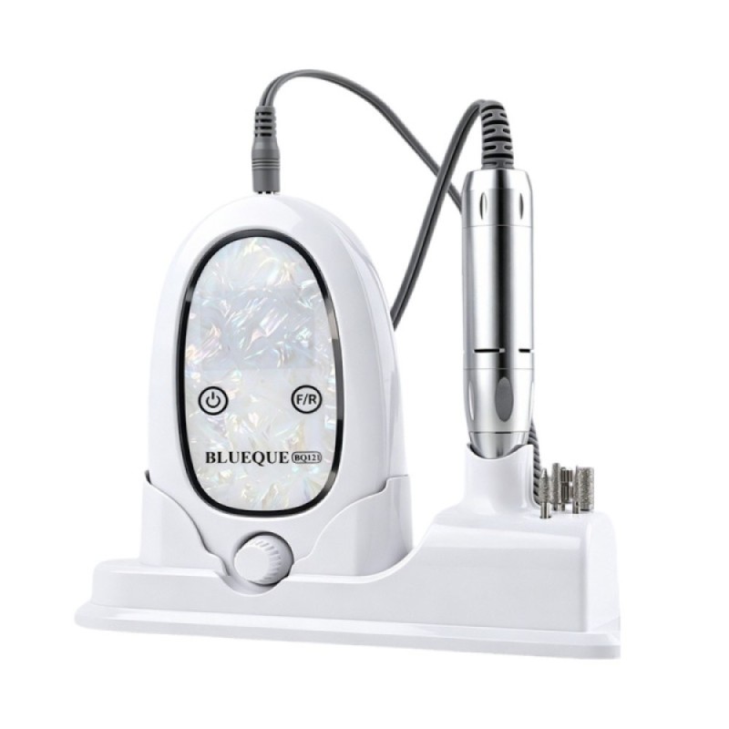 Επαναφορτιζόμενος Τροχός Νυχιών BLUEQUE BQ - 121 White Επαναφορτιζόμενος Τροχός Νυχιών BLUEQUE BQ - 121 White