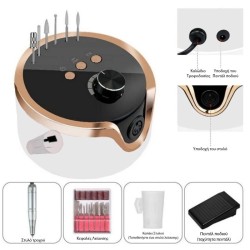 Επαγγελματικός Τροχός νυχιών XSUV-702 Μανικιούρ-Πεντικιούρ 45000rpm 60W white