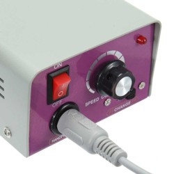 Ηλεκτρικός Τροχός Νυχιών Manicure Pedicure Lina MM-25000 12 Watt 30000 Rpm Γκρι