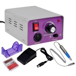 Ηλεκτρικός Τροχός Νυχιών Manicure Pedicure Lina MM-25000 12 Watt 30000 Rpm Γκρι