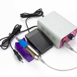 Ηλεκτρικός Τροχός Νυχιών Manicure Pedicure Lina MM-25000 12 Watt 30000 Rpm Γκρι