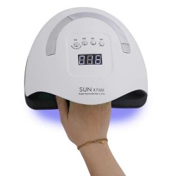 Επαγγελματικό Φουρνάκι Νυχιών Sun X7 Max Λευκό LED 150W