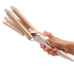 Τριπλό Ηλεκτρικό Ψαλίδι Μαλλιών Kemei KM-1010 rose gold Τριπλό Ηλεκτρικό Ψαλίδι Μαλλιών Kemei KM-1010 rose gold