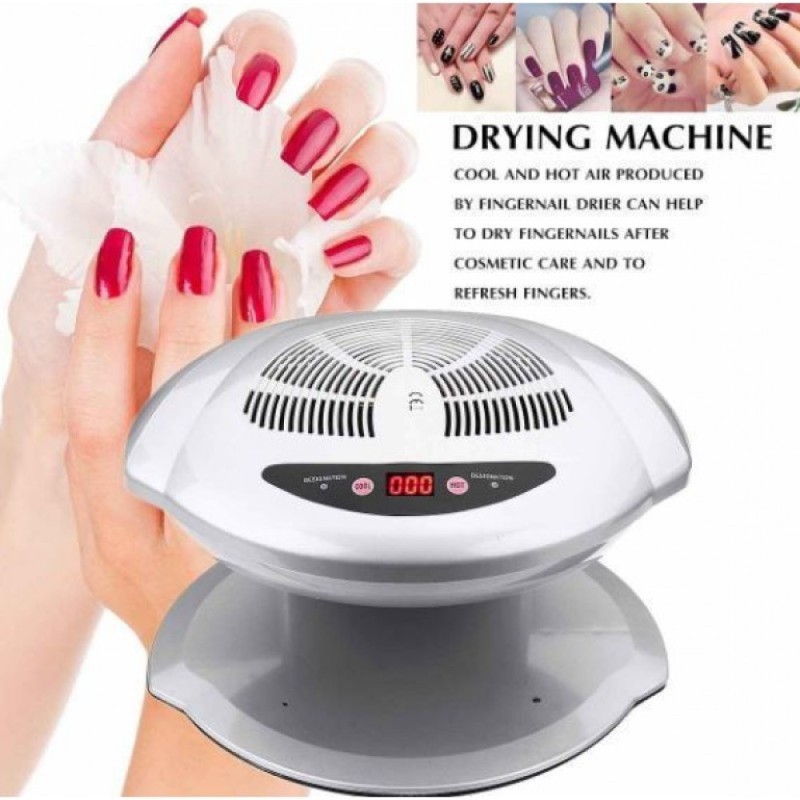 Στεγνωτήρας Νυχιών Ζεστού και Κρύου αέρα Drying Machine WC-001 White