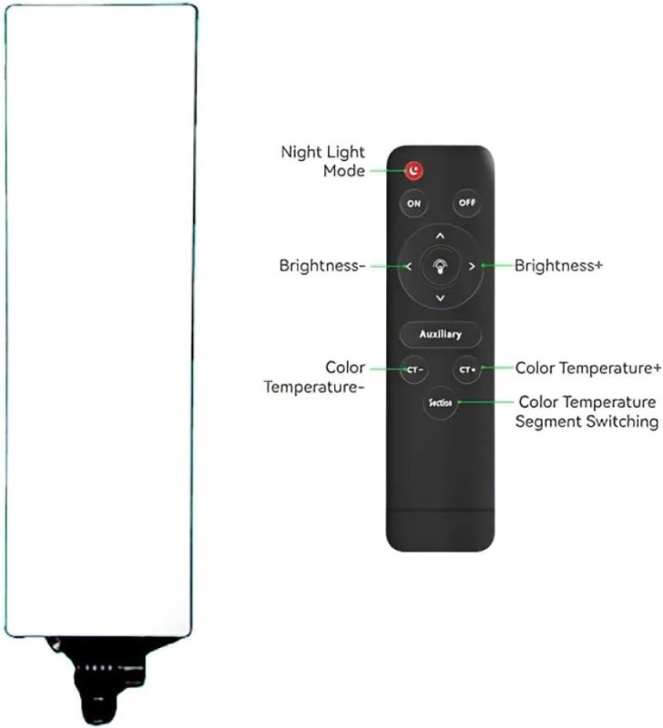 LED Φωτιστικό Studio με Τηλεχειριστήριο 2500-7500K RL-150 LED Φωτιστικό Studio με Τηλεχειριστήριο 2500-7500K RL-150