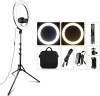 RL-18 Ring Light 45cm 18'' 2700 - 6500K με Τρίποδο Δαπέδου και Βάση για Κινητό RL-18 Ring Light 45cm 18'' 2700 - 6500K με Τρίποδο Δαπέδου και Βάση για Κινητό