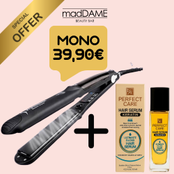 Προσφορά Glam Hair Πρέσα Ατμού και Ορός Μαλλιών με Κερατίνη