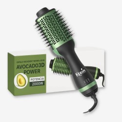Ηλεκτρική Βούρτσα-Πιστολάκι μαλλιών 4 in 1 2000W Avocado 3D Power