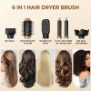 Ηλεκτρική Βούρτσα Μαλλιών 6in1 Hot Air Styler 1000Watt