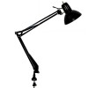 Φωτιστικό Γραφείου με Σπαστό Βραχίονα και Σφικτήρα-Κλιπ Μαύρο