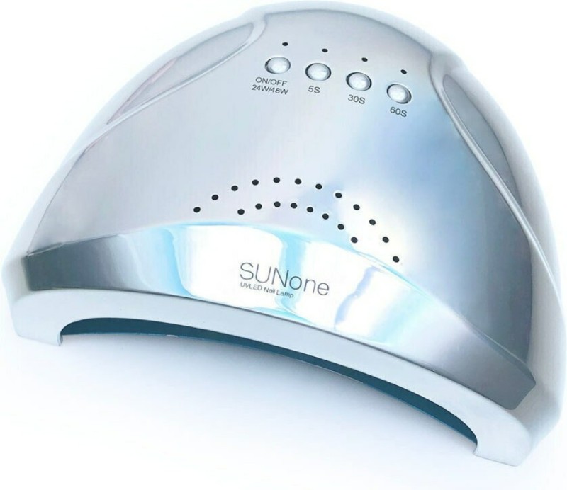 ΠΡΟΣΦΟΡΑ 2 Επαγγελματικες Λάμπες Νυχιών SUNONE Silver 48 watt 30 led Προσφορά 2 Τεμάχια