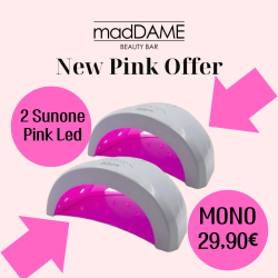 ΠΡΟΣΦΟΡΑ 2 Επαγγελματικές Λάμπες Νυχιών SUNONE 48 watt 30 led Pink LED Κόκκινο Φως