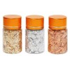 Σετ Αλουμινόφυλλα Nail Art Foil Για Διακόσμηση Νυχιών Σετ Τριών Τεμαχίων Χρυσό Ασημί Ροζ Χρυσό 3x3gr
