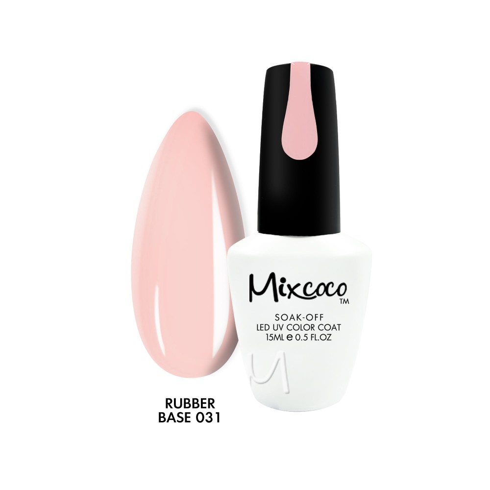 Rubber Base 31 Cover Pink Βάση Καουτσούκ Mixcoco 15ml-madDAME