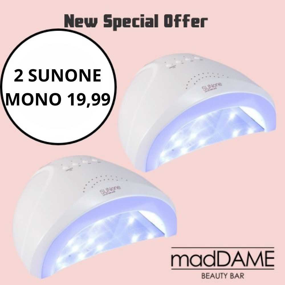 ΠΡΟΣΦΟΡΑ 2 Επαγγελματικά Φουρνακια Νυχιών SUNONE 48 watt 30 led Προσφορά 2 Τεμάχια-madDAME